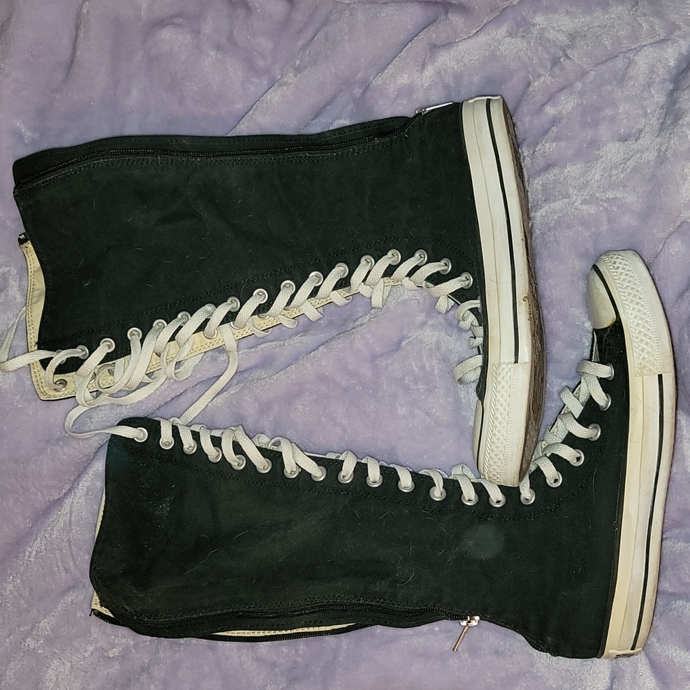 Knee high converse